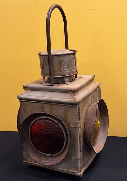 Lot 1209 - RAIL LAMP