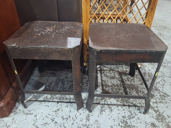 Lot 291 - TWO STOOLS