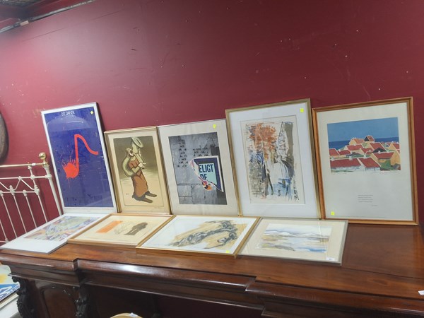Lot 40 - POSTERS AND PRINTS