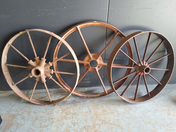 Lot 178 - AGRICULTURAL WHEELS