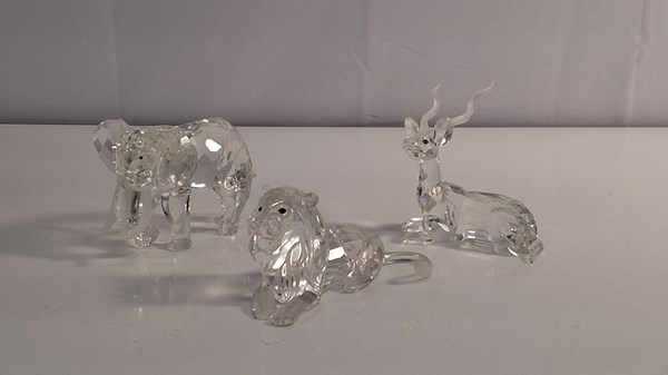 Lot 1279 - SWAROVSKI ANIMALS