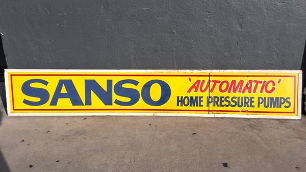 Lot 340 - HAND PAINTED SIGN