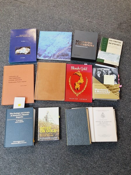 Lot 1311 - BOOKS ABOUT MINING