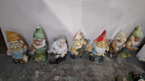 Lot 259 - GARDEN GNOMES