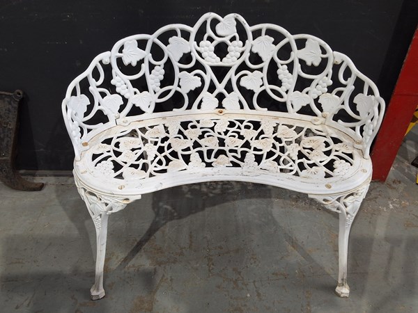 Lot 251 - GARDEN LOVE SEAT