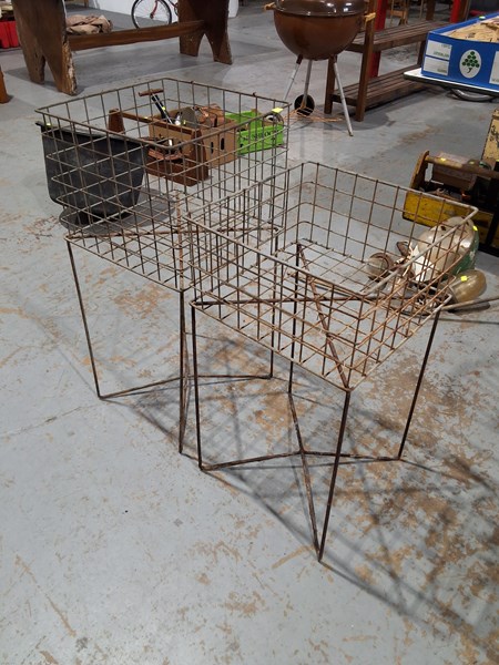 Lot 173 - WIRE BASKETS