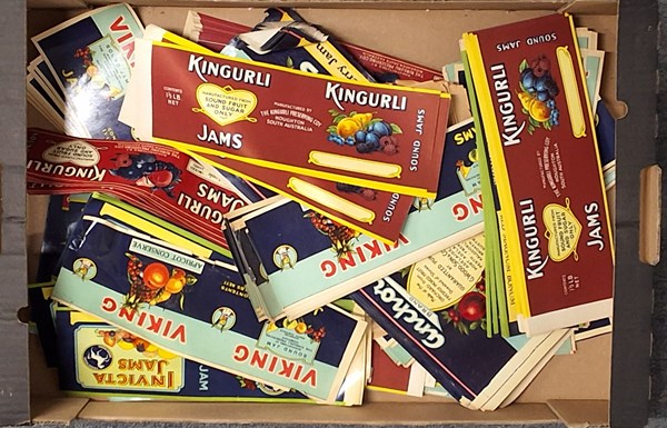 Lot 1260 - QUANTITY OF JAM LABELS