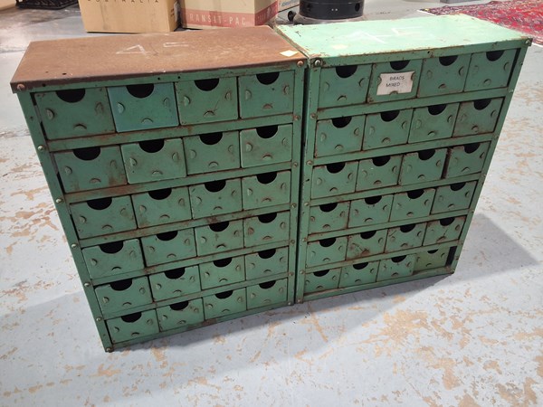 Lot 163 - PARTS DRAWERS