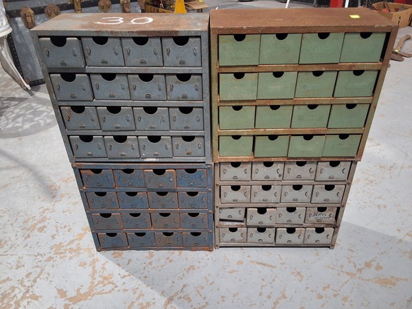 Lot 158 - PARTS DRAWERS