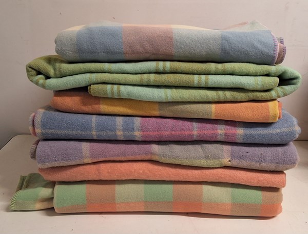 Lot 1314 - WOOLLEN BLANKETS