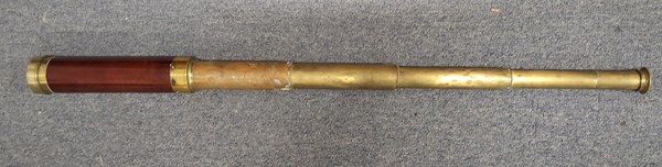 Lot 1151 - 19TH CENTURY TELESCOPE