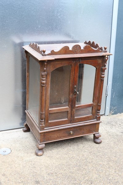 Lot 52 - TEAK CABINET