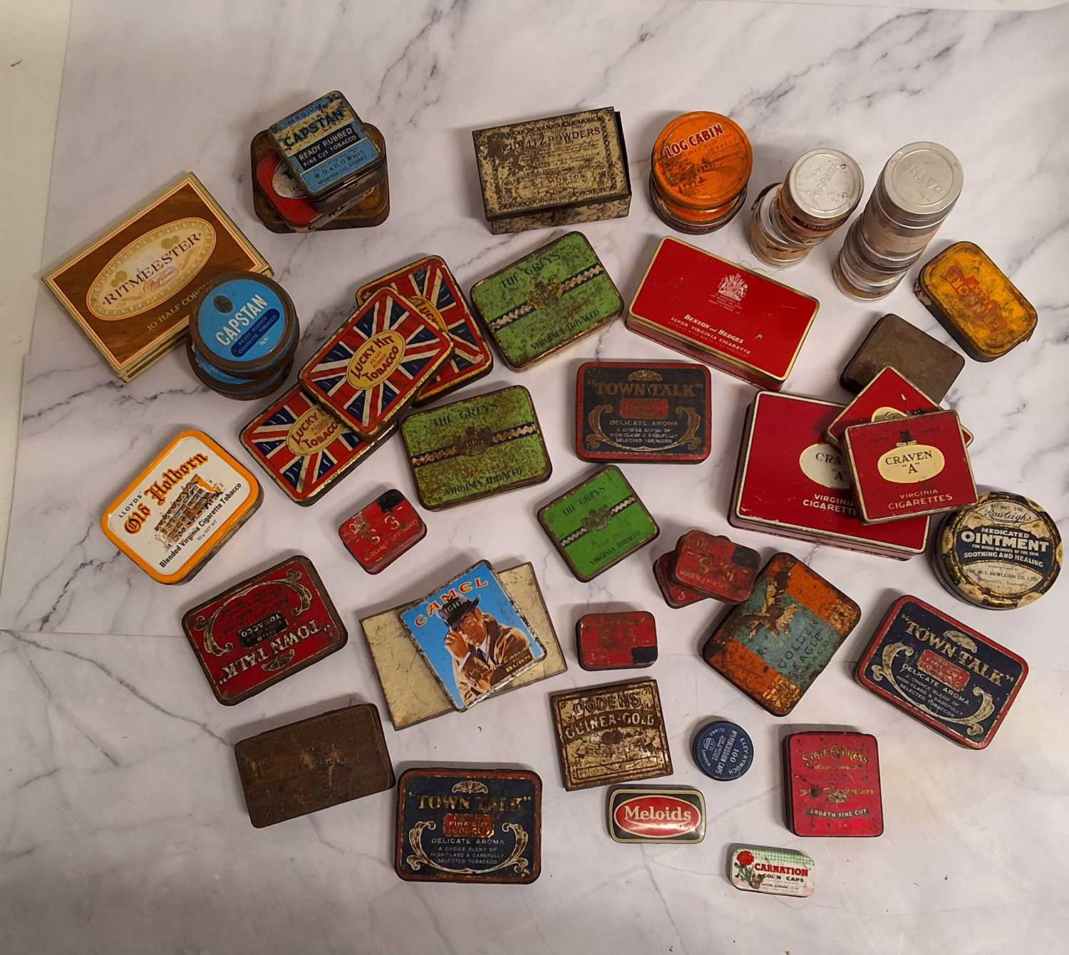 Lot 1211 - ASSORTED TINS