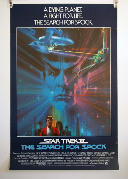 Lot 1056 - STAR TREK: THE SEARCH FOR SPOCK (2 POSTERS)