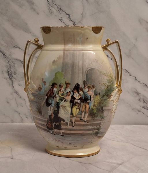 Lot 1234 - FRENCH PORCELAIN VASE