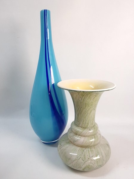 Lot 1223 - GLASS VASES