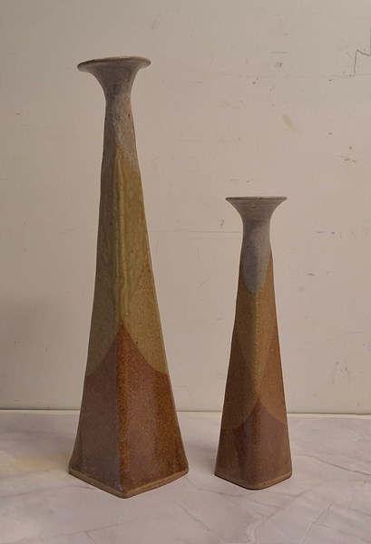 Lot 1367 - TWO STUDIO POTTERY FORMS