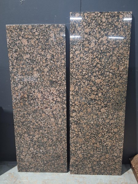 Lot 273 - TWO GRANITE SLABS