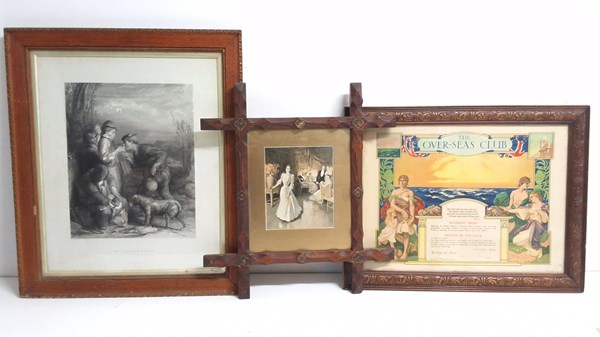 Lot 1439 - THREE FRAMED PRINTS