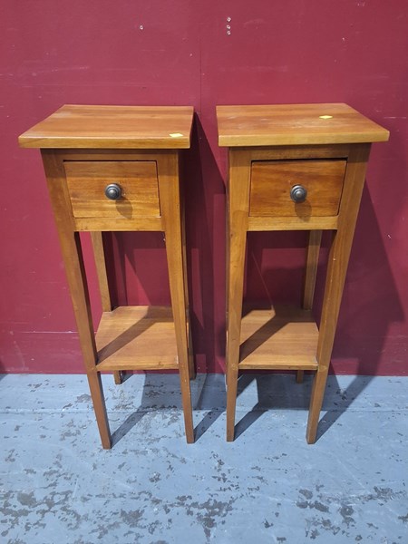 Lot 7 - PAIR OF BEDSIDES