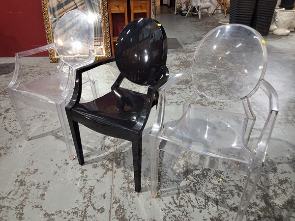 Lot 11 - GHOST CHAIRS