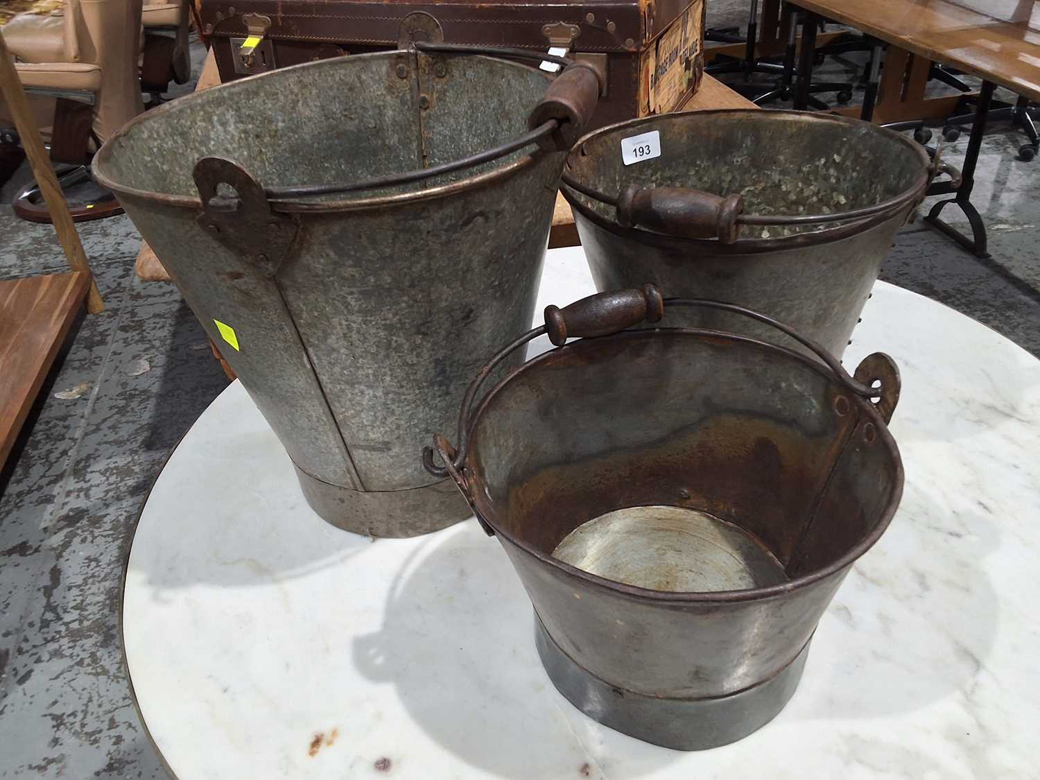 Lot 193 - THREE BUCKETS