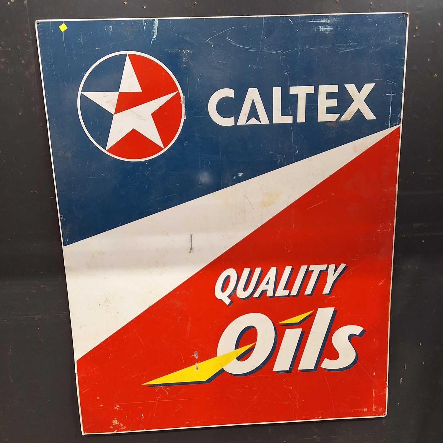 Lot 230 - CALTEX SIGN