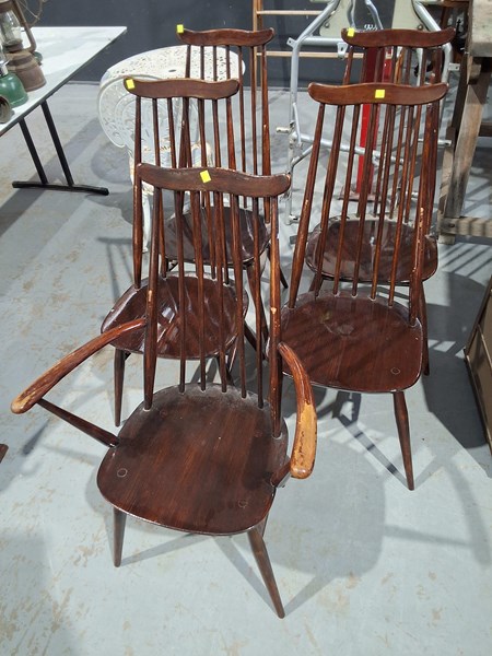 Lot 416 - ERCOL CHAIRS