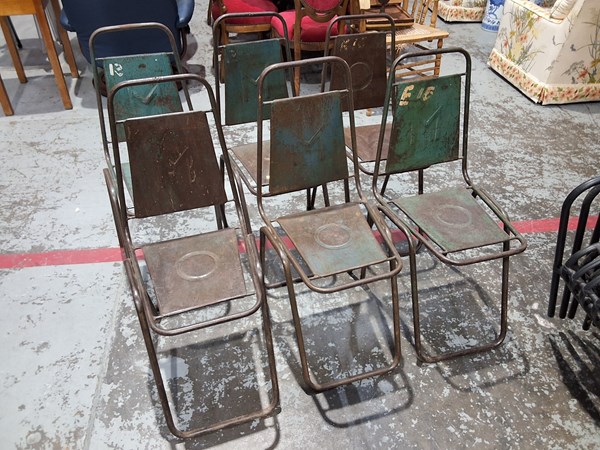 Lot 106 - INDUSTRIAL CHAIRS