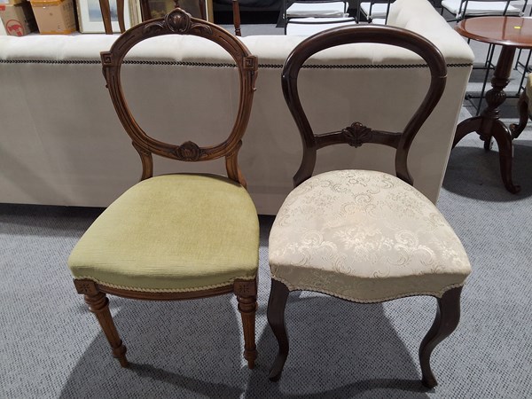 Lot 291 - DINING OR PARLOUR CHAIRS