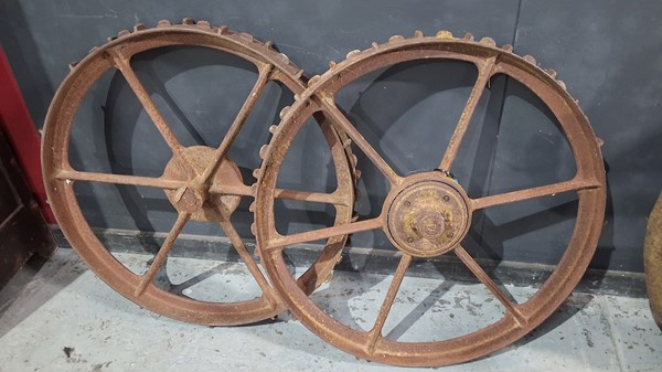 Lot 229 - AGRICULTURAL WHEELS