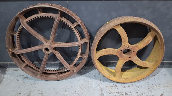 Lot 231 - AGRICULTURAL WHEELS