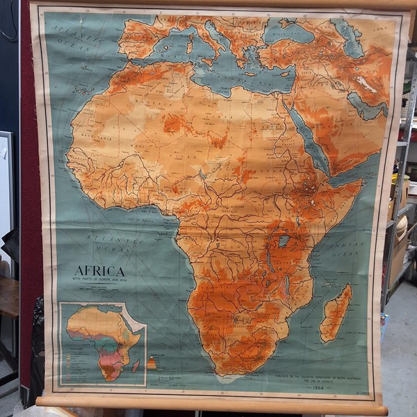 Lot 77 - MAP OF AFRICA