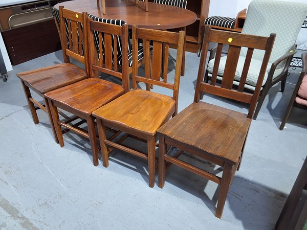 Lot 313 - DINING CHAIRS