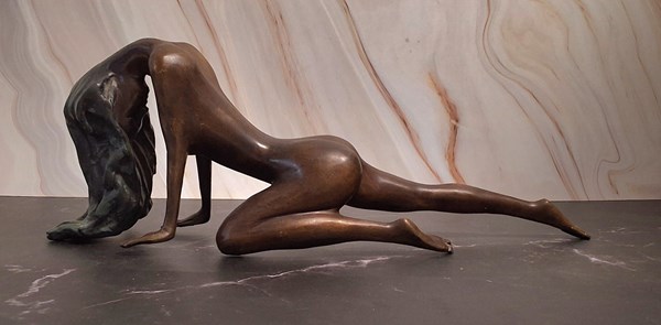 Lot 1286 - BRONZE SCULPTURE