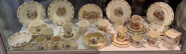 Lot 1179 - BUNNYKINS TABLEWARE