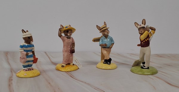 Lot 1173 - BUNNYKINS FIGURES