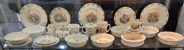 Lot 1178 - BUNNYKINS TABLEWARE