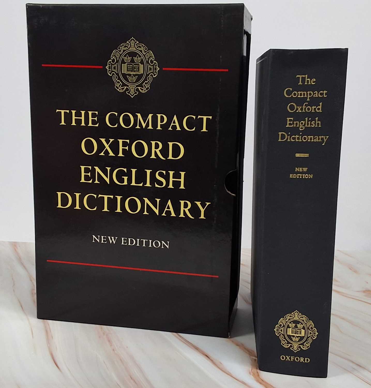 Lot 1131 THE COMPACT OXFORD ENGLISH DICTIONARY