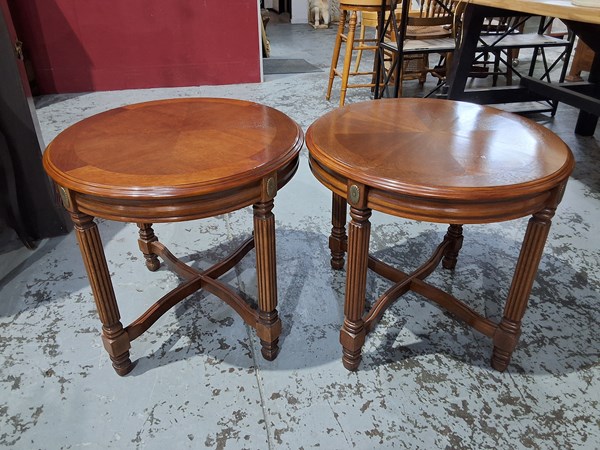 Lot 154 - LAMP TABLES