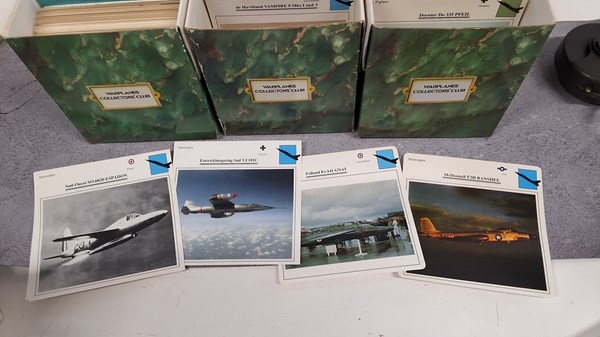 Lot 1296 - WARPLANES COLLECTORS CLUB CARDS