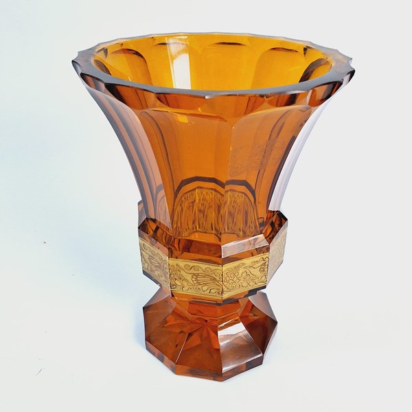 Lot 1286 - MOSER VASE