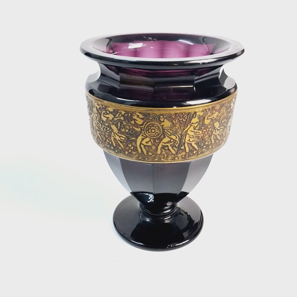 Lot 1285 - MOSER VASE