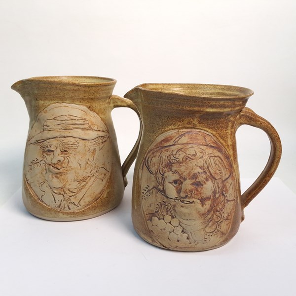 Lot 1190 - STONEWARE JUGS