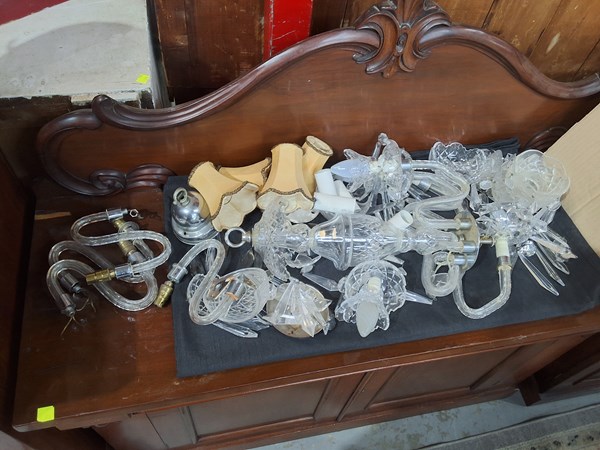 Lot 1398 - CHANDELIER PARTS