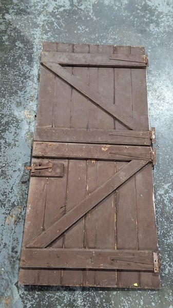 Lot 356 - DUTCH FARMHOUSE DOOR