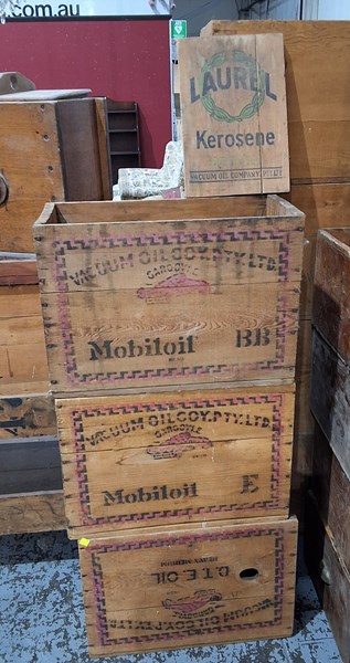 Lot 174 - OIL CRATES