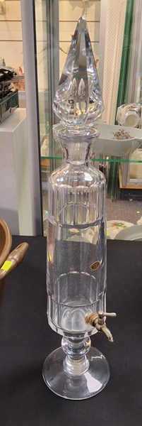 Lot 1325 - VAL ST LAMBERT DECANTER