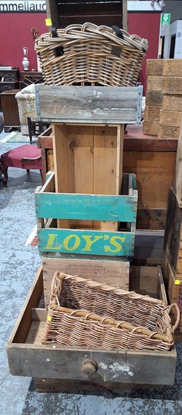 Lot 146 - BOXES AND BASKETS