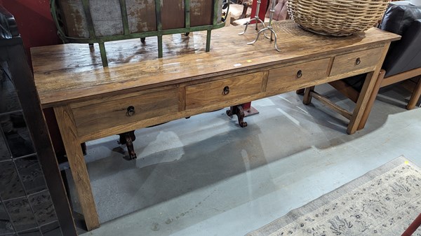 Lot 365 - CONSOLE TABLE